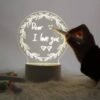 3D Led Creative Painting Mirror Multiple Design